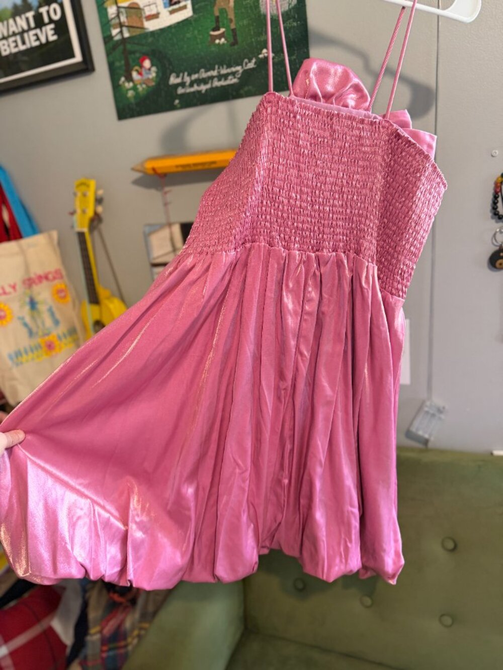 Sister Jane Flower iridescent dress XL - Picture 4 of 5